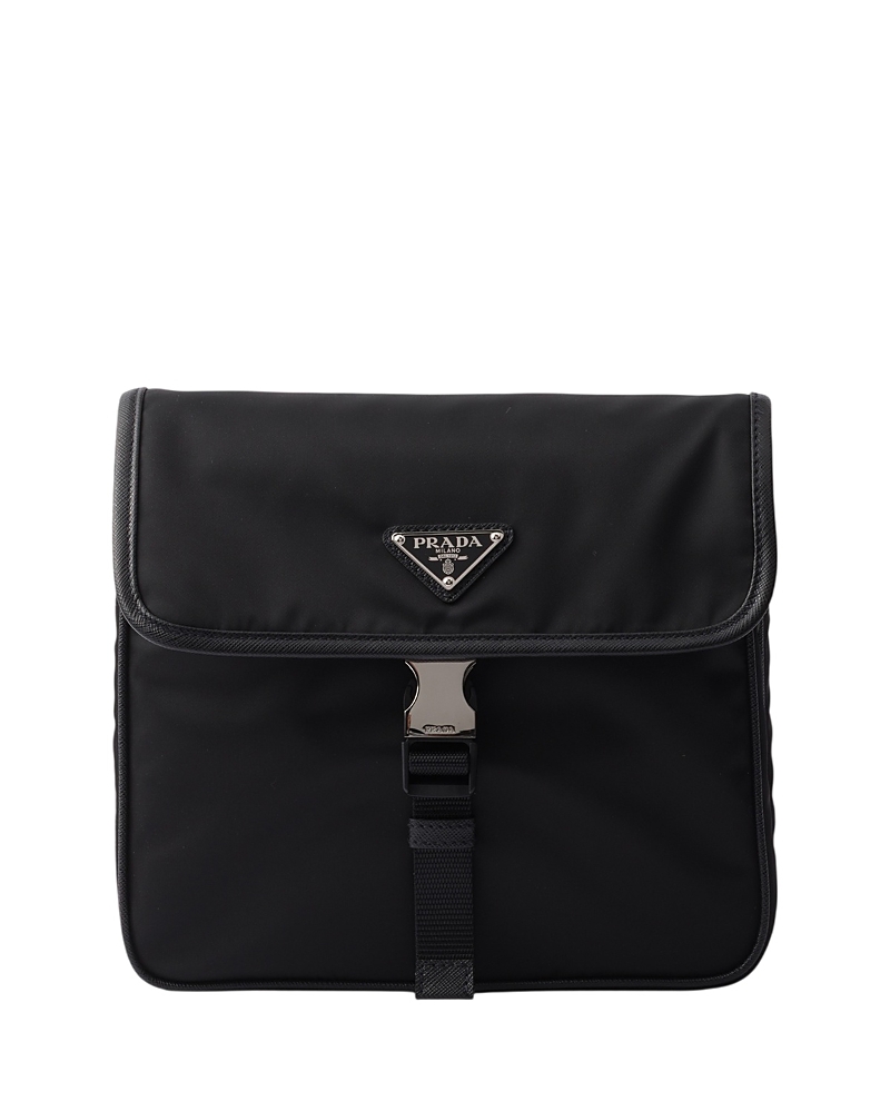 Prada Re-Nylon and Saffiano Leather Shoulder Bag