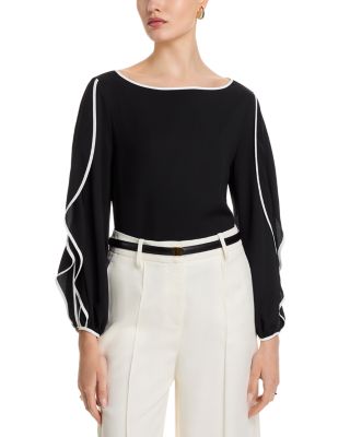 Long Butterfly Sleeve Top