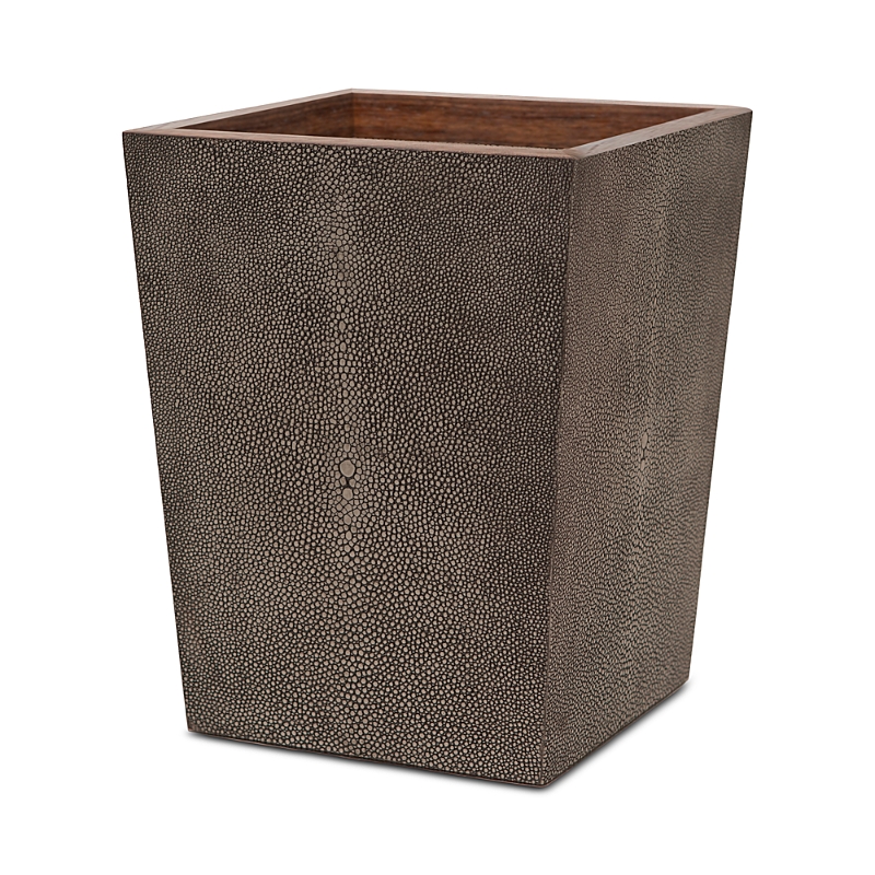 Pigeon & Poodle Manchester Wastebasket In Brown