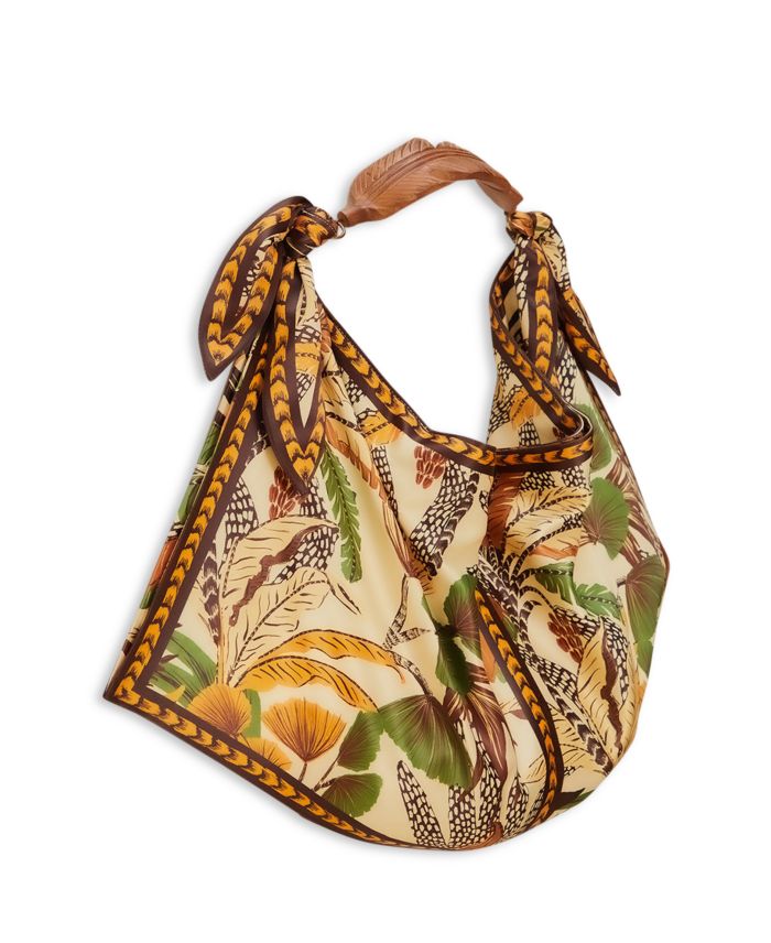 Foliage Sketch Scarf Tote