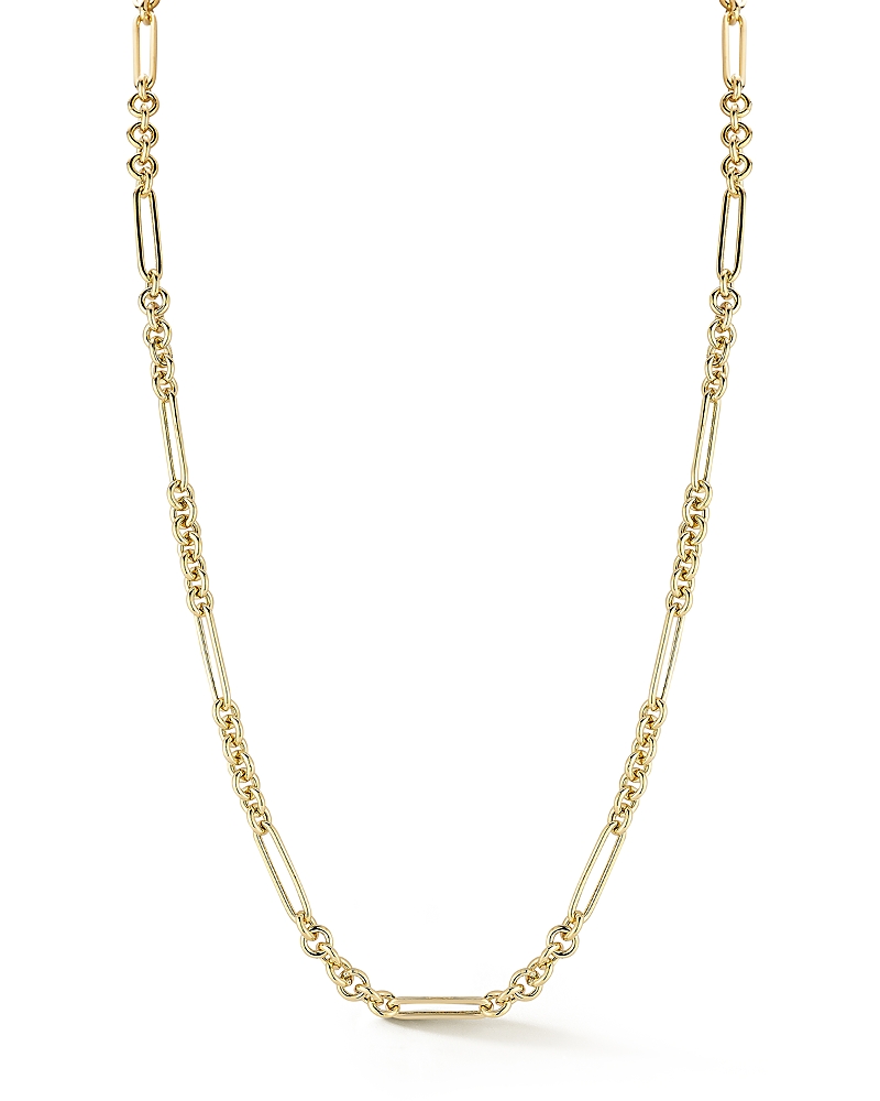 Bloomingdale's Fine Collection Round & Oval Link Chain Necklace
