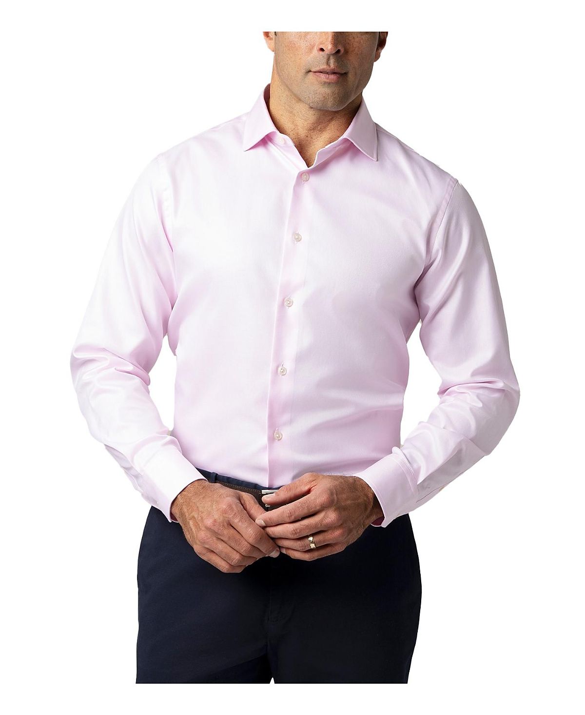 Robert Talbott Reynolds Double Twill Contemporary Fit Shirt