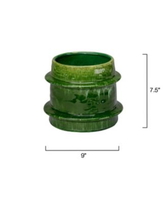 Saturn Ceramic Decorative Vase, Small