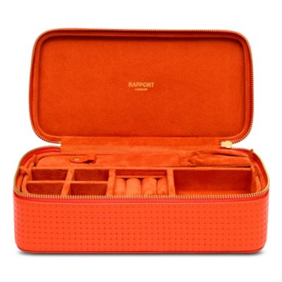 Charlotte Leather Jewelry Case