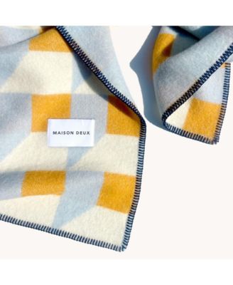 Cubics Blanket, 4.25' x 6.5'