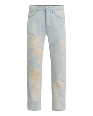 Wes Classic Straight Fit Jeans in Bleached Cloud