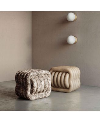 Love Knot Faux Indoor / Outdoor Accent Stool