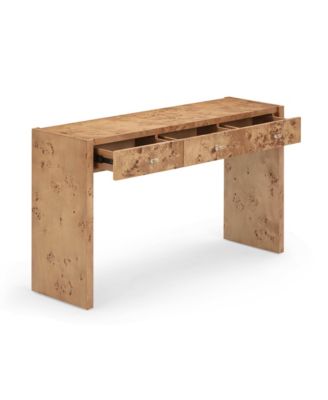 Brandyss Burl Console Table
