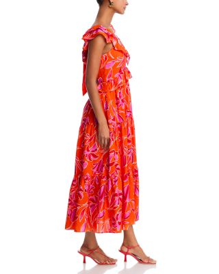 Leaf Ruffle Dress - Exclusive 