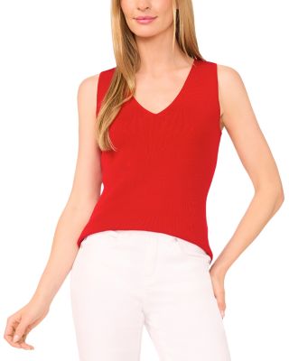  V Neck Sleeveless Top 