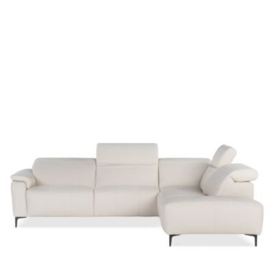 Portofino 2-Piece Leather Sectional