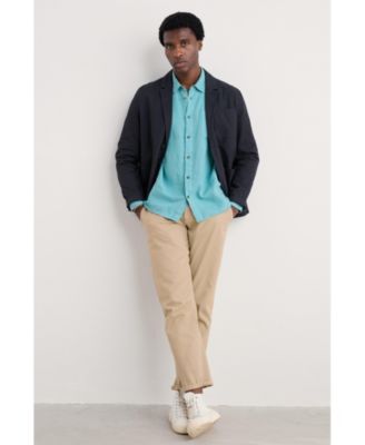  Men's Linen Button Down Shirt