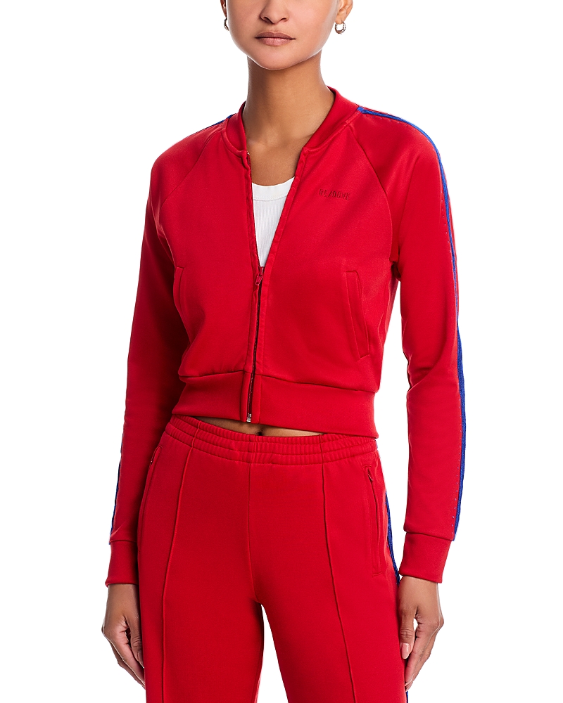 Re/done Sunland Track Jacket In Red