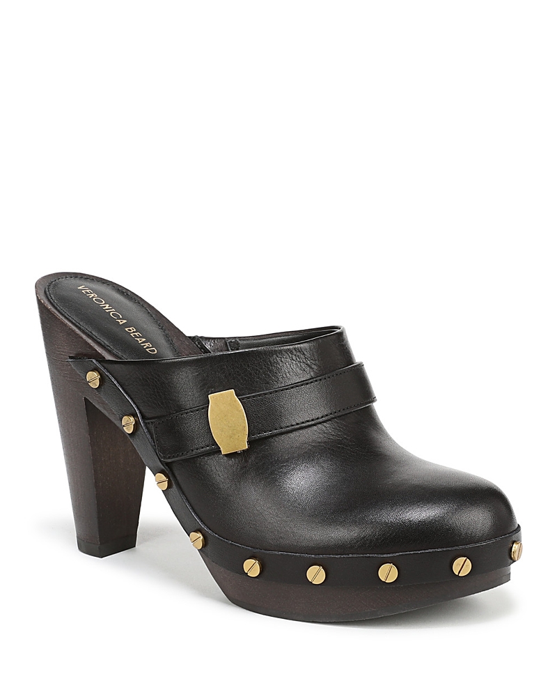 Veronica Beard Giana Platform Clog In Black