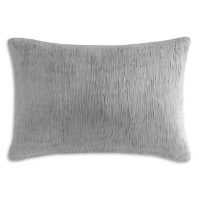 Donna Karan - Evolution Pleated Textured Decorative Pillow, 14"x 20"