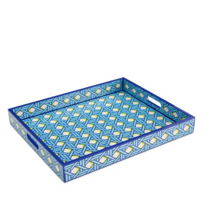 Basketweave Lacquer Tray