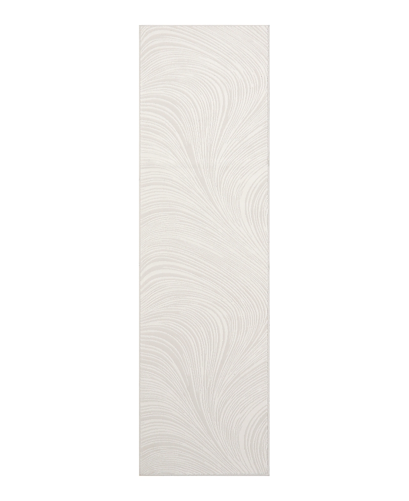 Dkny Central Park West Cep02 Runner Area Rug, 2' X 6' In Neutral