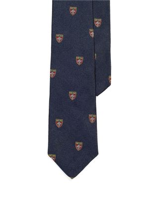 Silk Repp Narrow Club Tie