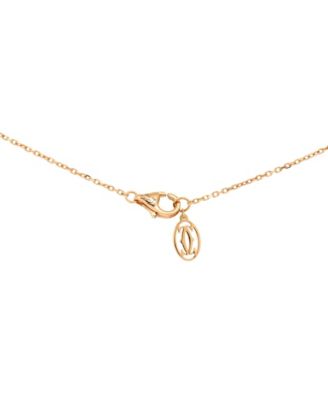  0.20-0.29CT C de Cartier Necklace 18K Rose Gold and Diamond
