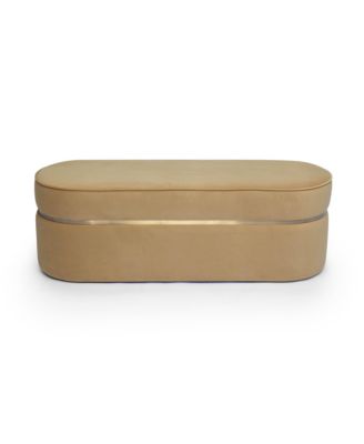   Pomp Honey Velvet Bench
