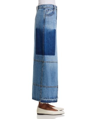 Denim Maxi Skirt