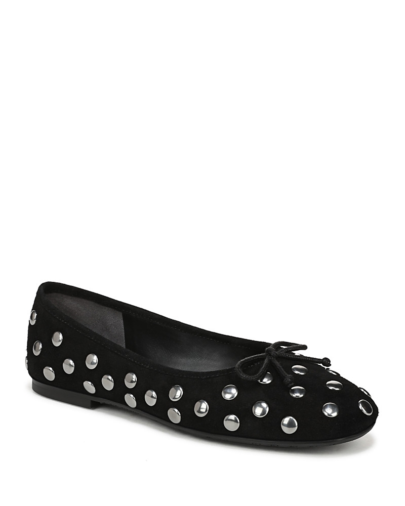 Sam Edelman Women's Alie Stud Leather Ballet Flats