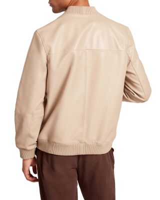 Leeams Leather Classic Bomber Jacket