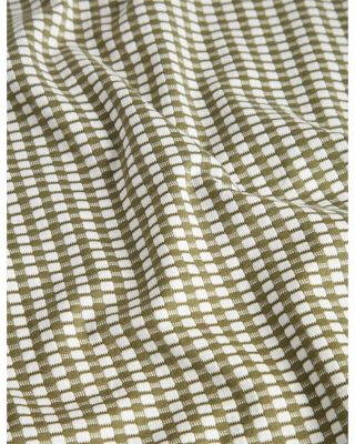 Matejo Mini Check Open Neck Polo Shirt