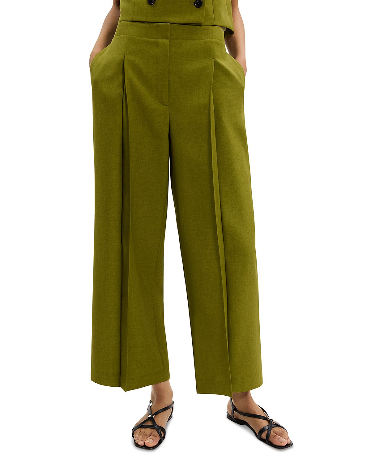 Theory Deep Pleated Pants