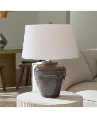 Avondale Ceramic Table Lamp with Linen Shade