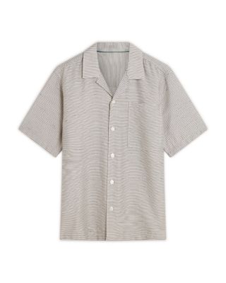 Wicck Relaxed Textured Stripe Shirt