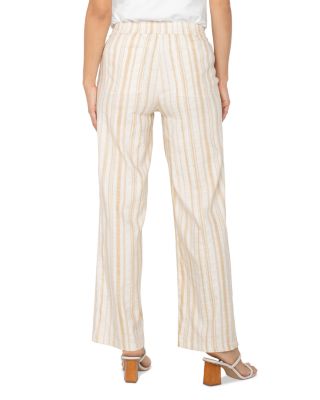 Striped Drawstring Pants