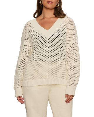 Sanctuary - Airy Open Work Sweater