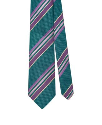 Robert Talbott - Robert Multi Stripe Basket Weave Necktie