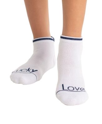 Lucky Pom Low Cut Socks