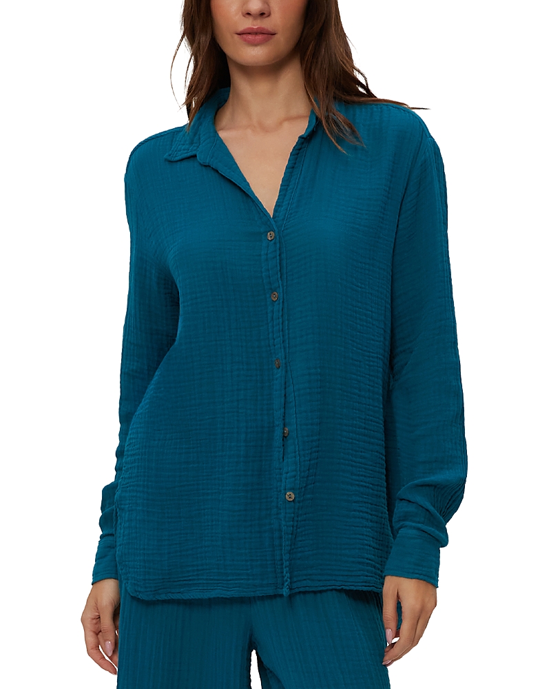 Michael Stars Relaxed Button Down Top