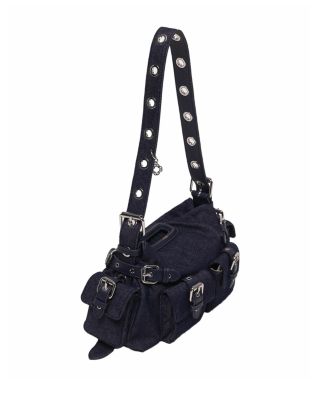 Miss M Pockets Denim Bag