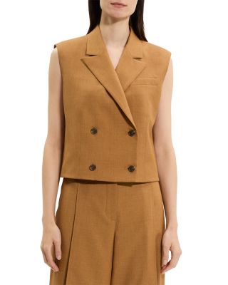 Peak Double Breasted Vest