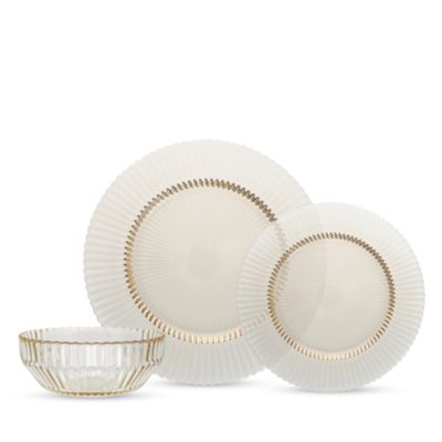 Archie Ginger Gold 12 Piece Dinnerware Set