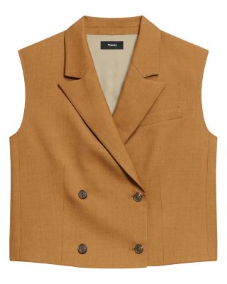 Peak Double Breasted Vest