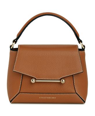 Strathberry - Mosaic Nano Leather Top Handle Bag