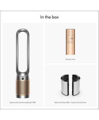 Purifier Cool Fan Formaldehyde TP09 | Nickel/Gold