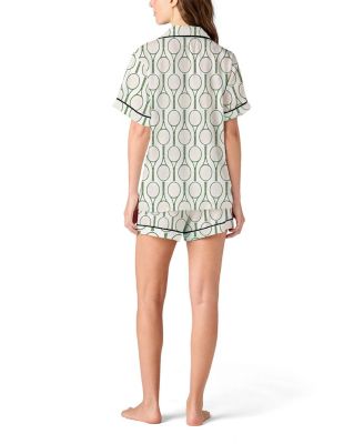 Tennis Time Pajama Shorts Set