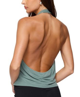 Rhia Cowl Neck Halter Top