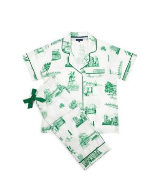 Boston Toile Pajama Pants Set