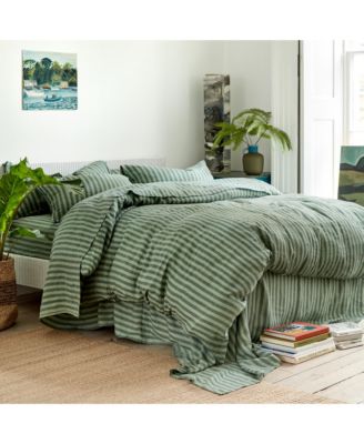 Pembroke Stripe Linen Duvet Cover