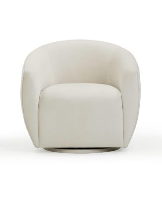 Jordan Velvet Swivel Chair