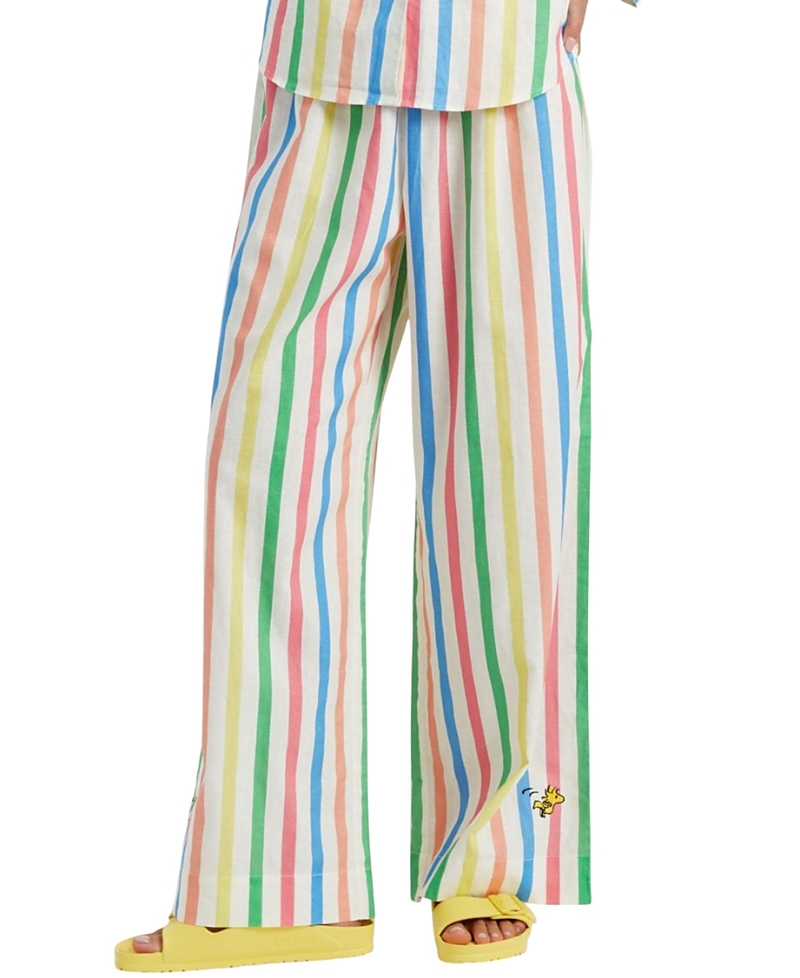 Chinti & Parker Women's Linen-cotton Snoopy Stripe Trousers
