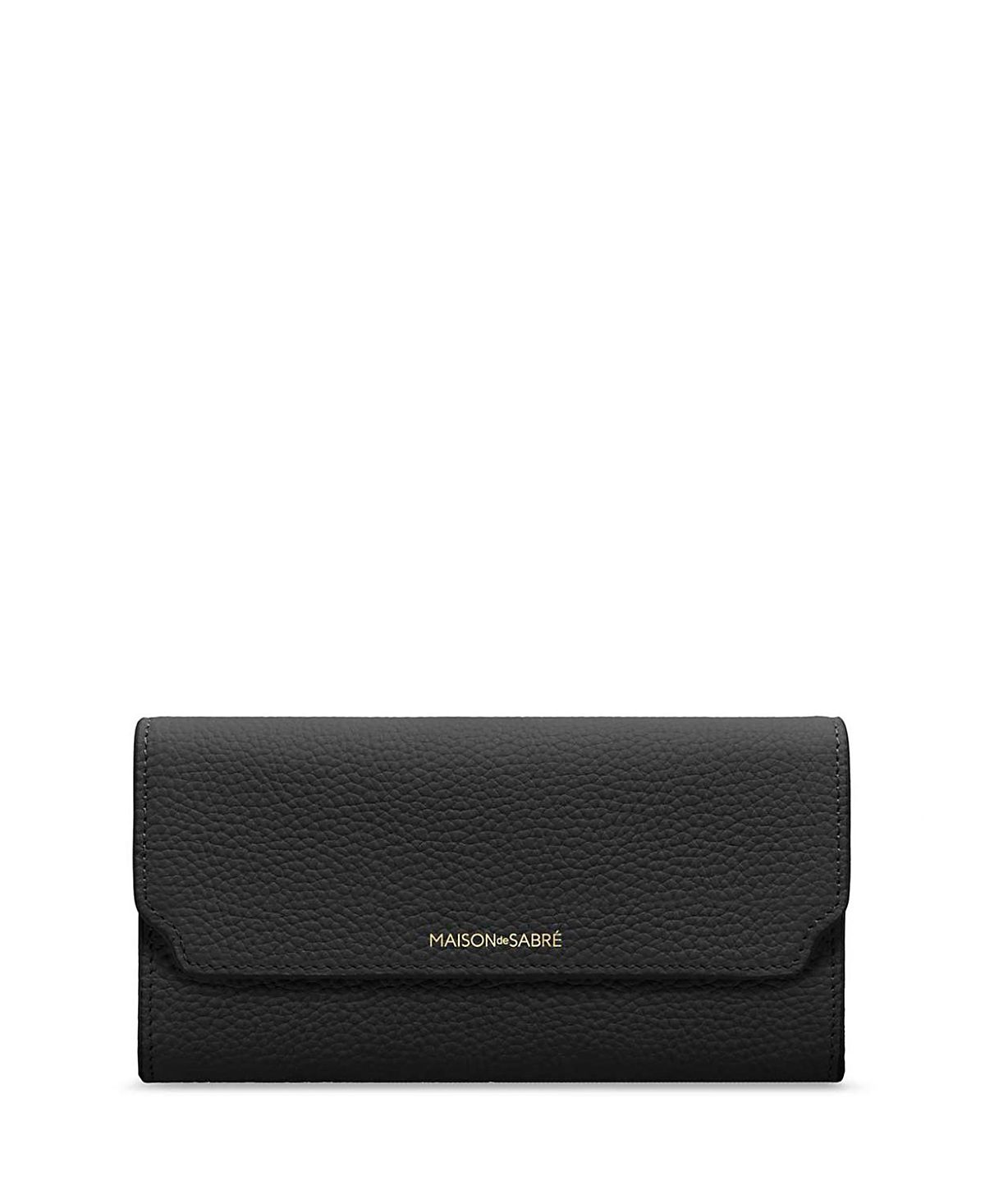 Maison de SABRE Long Leather Flap Wallet
