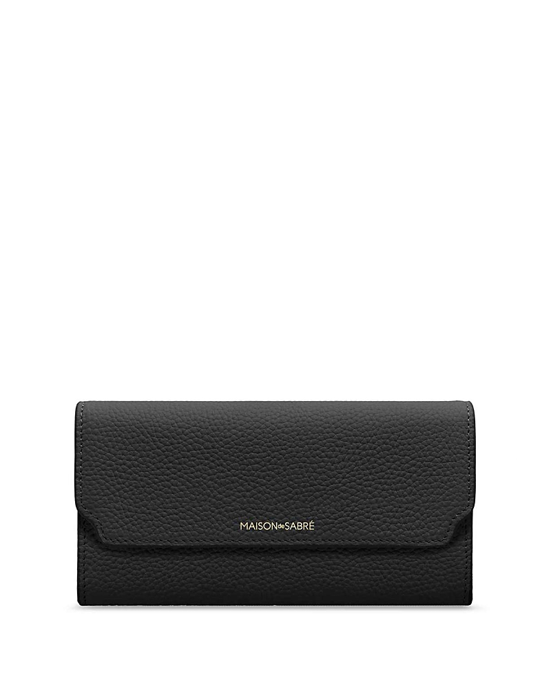 Maison de SABRE Long Leather Flap Wallet